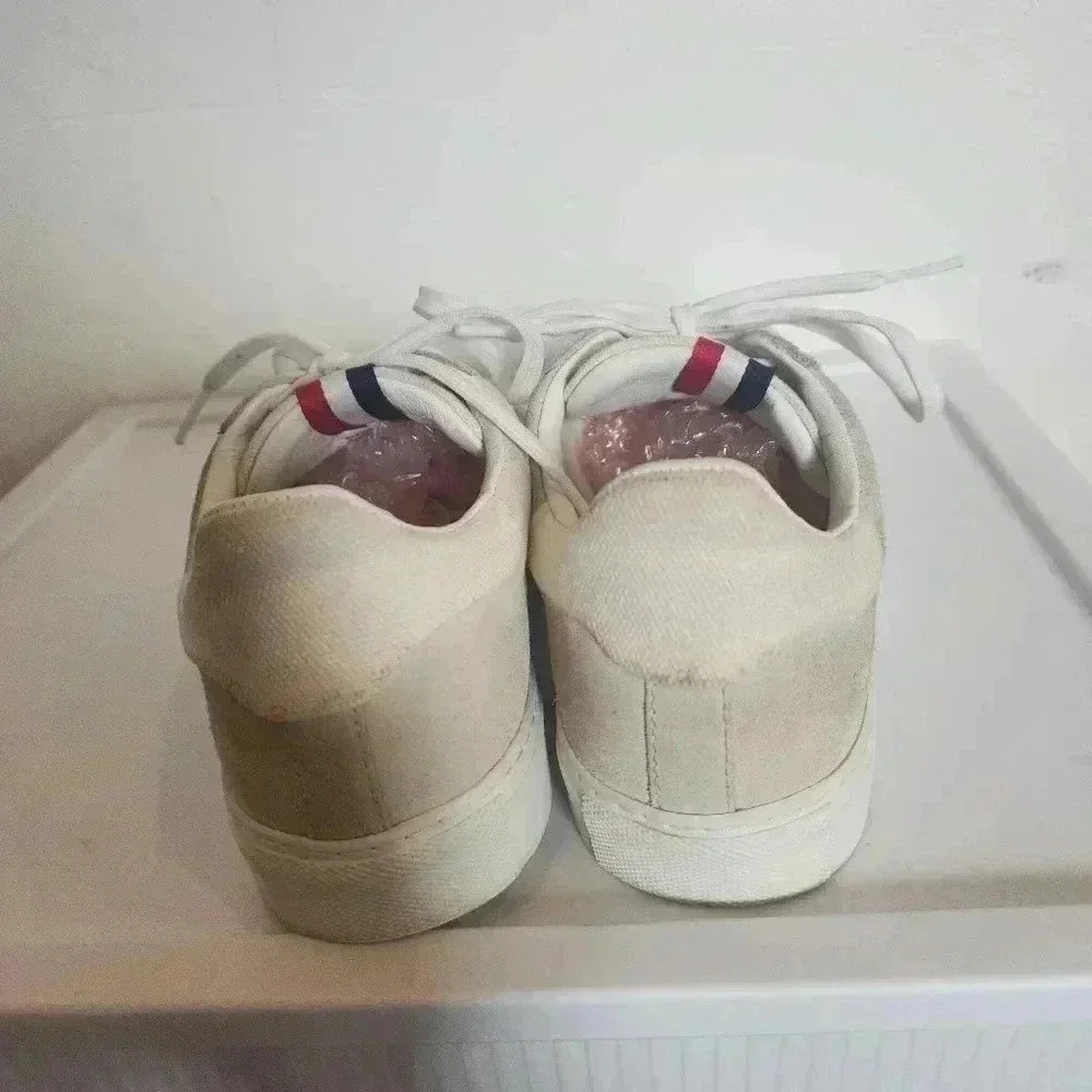 Rossignol Alex Velour suede Sneakers in cream - Picture 5 of 7